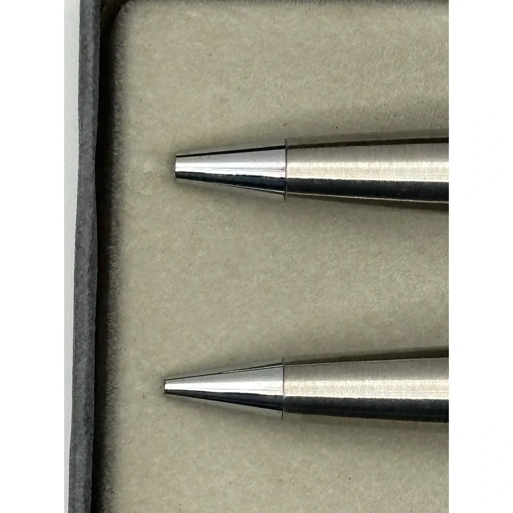 Garland Stainless Steel Pen & Pencil Set w/ Heirloom Guarantee + Box‎ USA Made